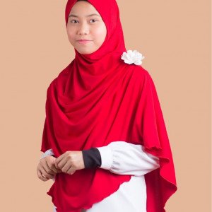 Tudung Sofia 2.0 Crimson Red