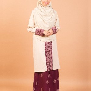 Kebarong Orked Nude Peach