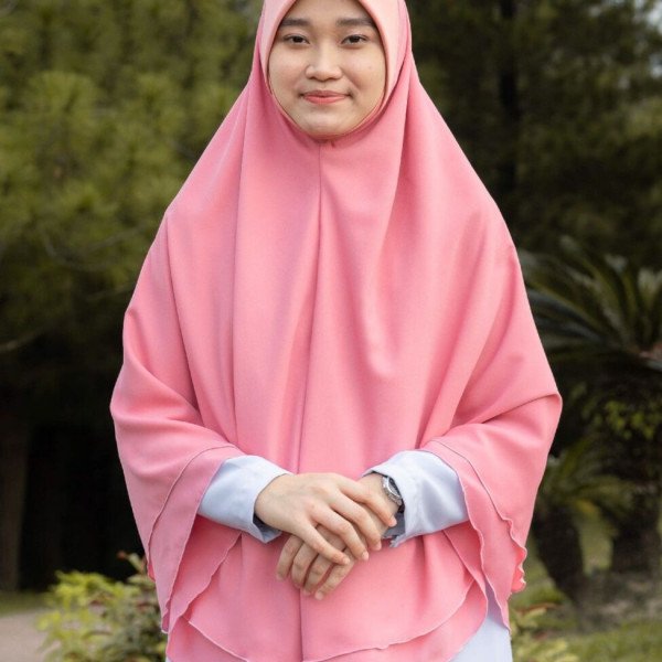 Tudung Arafah - Rose Pink